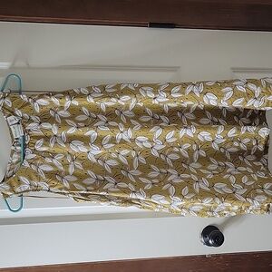 Rachel Zoe Floral Linen Dress